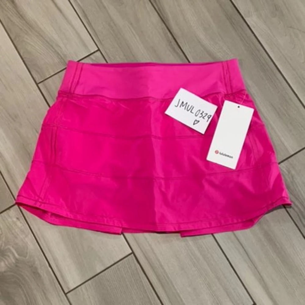 Lululemon Pace Rival Skirt Tall * Sonic Pink